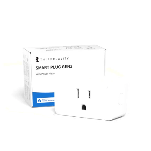 THIRDREALITY Smart Plug Gen3,Precise Real-time Power Monitoring,15A Outlet, Enhanced Zigbee Repeater,ETL Certified,ZigBee Hub Needed,Work with Home Assistant,Compatible Echo Devices and SmartThings