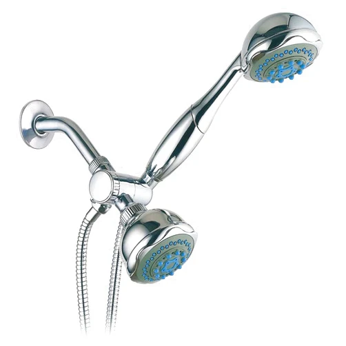 Hydroluxe 24-setting 3-way Shower Combo, Chrome, Single