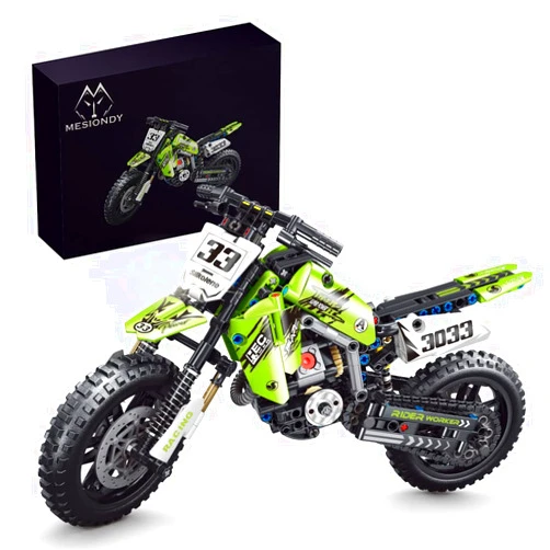 Mesiondy Motorcycle Toy Building Blocks Kit,Stem Bricks Sets,Toys for Boys & Adults,Build A Model Motorcycle, (476 Pieces)………