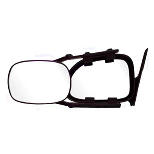 CIPA 11950 Clip-On Towing Mirror,Black & Silver, 15.75 Inch
