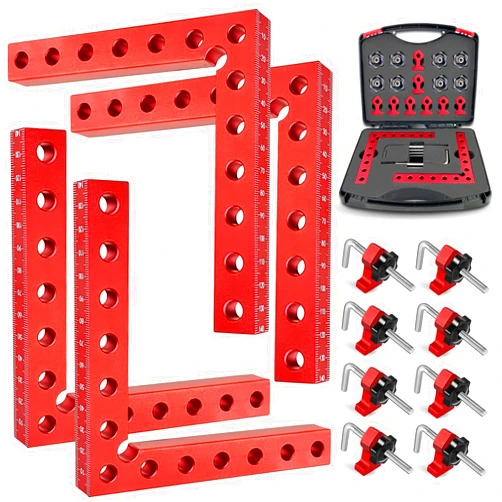 Vdsfand Corner Clamps for Woodworking - 90 Degree Clamp 4 Pack 5.5