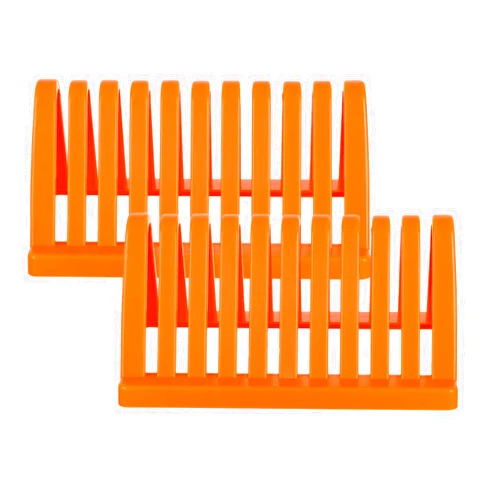 HOLIDYOYO Glass Slide Drain Stands for Microscope Slides Staining Rack Lab Drying Rack Slides Science Lab Equipment