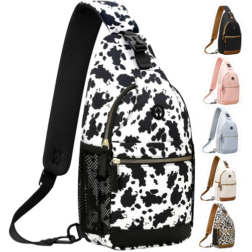 Vankor Small Crossbody Purses Bags for Women Men Travel, Chest Sling Bag Women Casual Cross Body Bag for Woman Sling Backpack