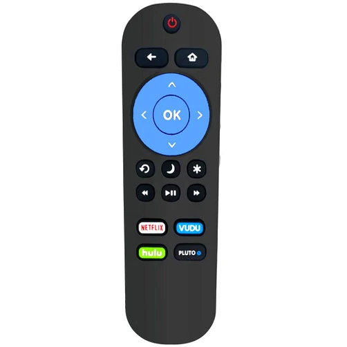 Elekpia Universal Remote Control fit for All Philips ROKU TVs 32PFL4664 32PFL4763 32PFL4764 40PFL4662 40PFL4763 40PFL4764 40PFL4962 43PFL4662 43PFL4664 43PFL4763 43PFL4962 50PFL4662 50PFL4664 50PFL4763
