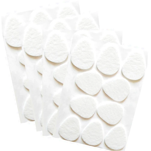 Misorita Metatarsal Pads for Women and Men 40 Pieces, Felt Ball of Foot Cushion, Adhesive Forefoot Pads Forefoot Cushion Pads, Foot Pads for Forefoot and Sole Support, Metatarsalgia Mortons Neuroma
