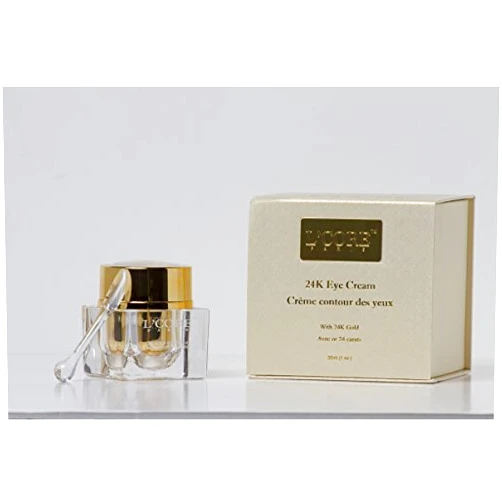 L'Core Paris 24K Gold Eye Cream for Sensitive Skin with Natural Organic Extracts - 1oz/30ml