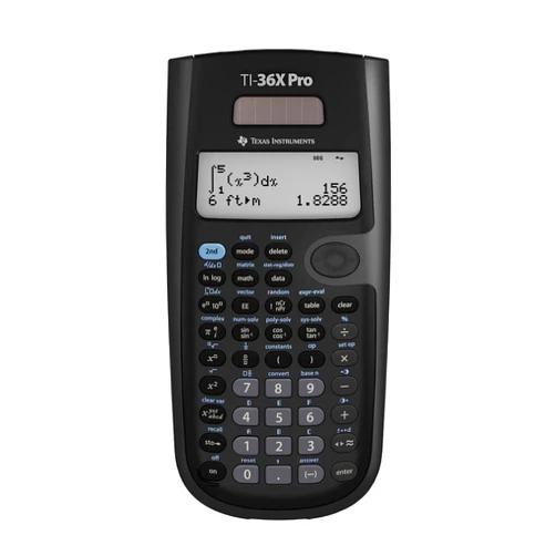Texas Instruments TI-36X Pro Engineering/Scientific Calculator | 9.7 Inch | Black.