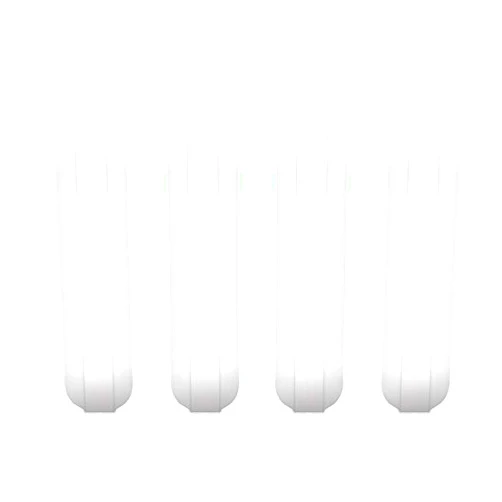 EQUTY BAYMERS 4 Pcs 30mm(1.18 inch) PTFE Magnetic Stirrer Mixer Stir Bar,White Color,Laboratory Bar,Stir Plate Bar,Stir Plate Magnet,Stir Rod Magnetic