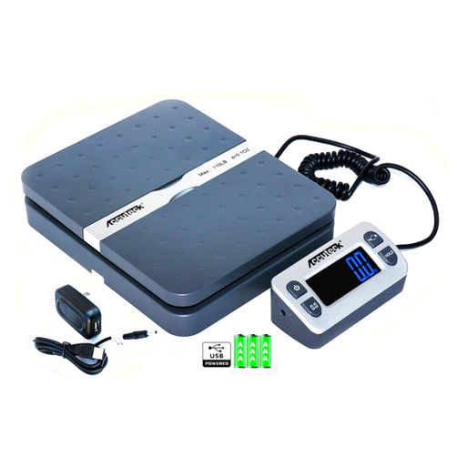 Accuteck ShipPro W-8580 110lbs x 0.1 oz Gray Digital Shipping Postal Scale