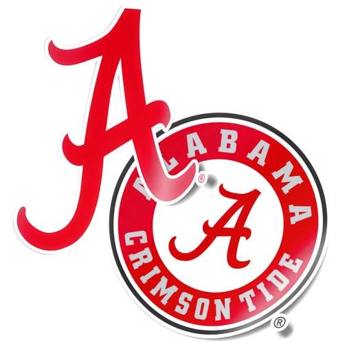 Desert Cactus University of Alabama Stickers Roll Tide Bama Crimson Tide Vinyl Decal Laptop Water Bottle Car Scrapbook (4 Inch Set V1)
