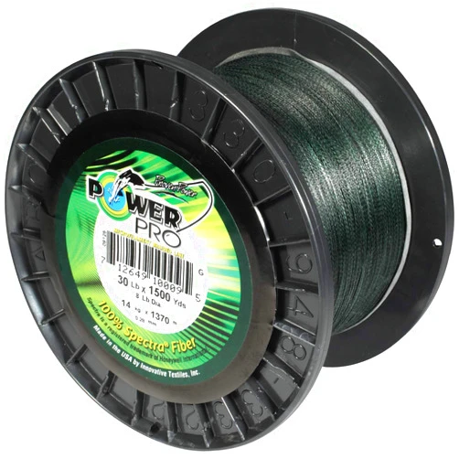 Power Pro Spectra Fiber Braided Fishing Line