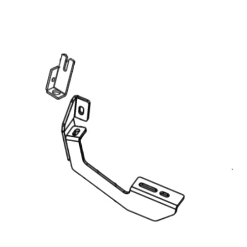 COMNOVA AUTOPART Running Boards Brackets Compatible with 2007-2018 Chevy Silverado/Sierra 1500 Diesel Version UB
