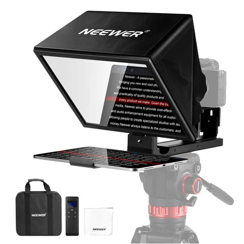 NEEWER Basics X12B Aluminum Alloy Teleprompter 12