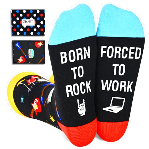 Zmart Rock And Roll Music Gifts Rock Socks Best Gifts For Chess Lovers Gifts For Pickleball Lovers