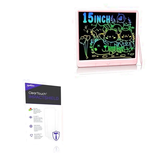 BoxWave Screen Protector Compatible With Tugau TGB15 (15 in) - ClearTouch ImpactShield (2-Pack), Impenetrable Screen Protector Flexible Film