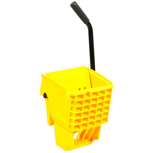 PLASTIC PRINCE Mop Wringer Only Side Press Wringer Replacement for Commercial Mop Bucket on Wheels - 26-Quart or 35 Quart, Yellow