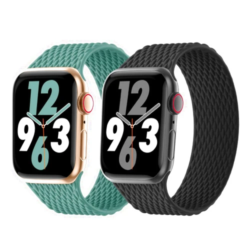 WASPO Compatible with Watch Band 38mm 40mm 41mm 42mm 44mm 45mm 49mm, Stretchy Silicone Elastic Sport Strap Compatible for Series 8/7/6/5/4/3/2/1/SE Ultra