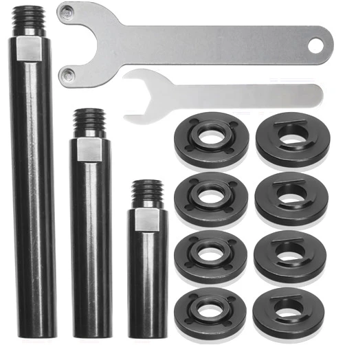 Boounyatin Angle Grinder Attachments Kit with 3 Extension Rods (5.5