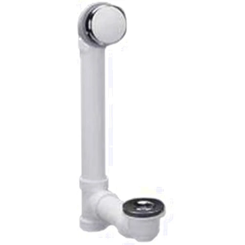 Watco 951-PP-ABS-CP Schedule 40 ABS Push Pull Chrome Stopper/Knob Half Kit