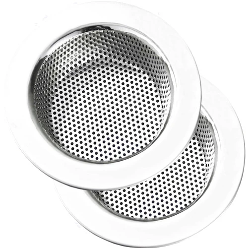 LASSHSWA Kitchen Sink Strainer Stainless Steel, LASSHSWA Kitchen Sink Drain Strainer, Sink Strainers for Kitchen Sinks with Large Wide Rim 4.5