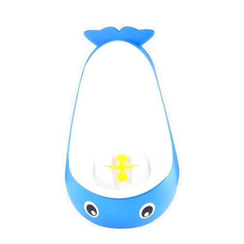 TELEXSUN Potty Training Urinal for Boys - Cute Whale Training Urinal/Potty Urinal Pee Trainer Urine(Blue Whale)