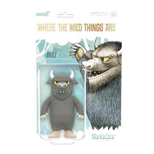 Super7 Where The Wild Things are Reaction Figures Wave 01 - Bull (Monster) Action Figure