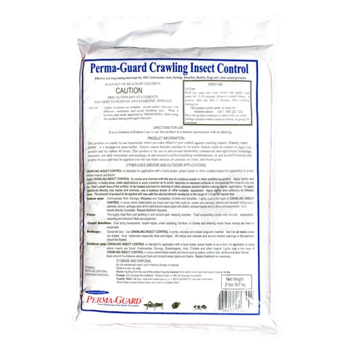 Perma Guard Crawling Insect Control Diatomaceous Earth Powder / 2 Pound Bag