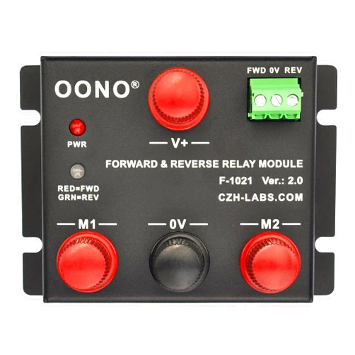 OONO 24V 50Amp Forward and Reverse Relay Module for Motor/Linear Actuator, Reversing Relay Module