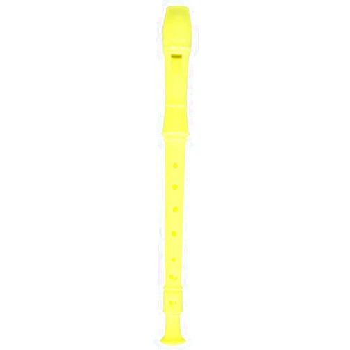 LoveinDIY 8 Holes Alto Detachable Clarinet Flute Flute W/Case Instrument Part, Yellow, as described