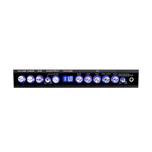 Soundstream MPQ-5V Equalizer 5-Band Parametric Equalizer w/ Voltage