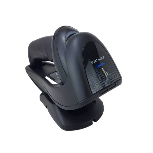 Datalogic Gryphon GBT4500 Omnidirectional 2D/1D Wireless Bluetooth Barcode Scanner/Imager, Includes Adjustable Cradle and USB Cord (GBT4500-BK-BT)