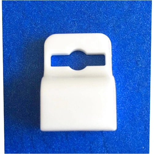 TradeExpress White Gripper Card Holder Clamp for Standard Thickness ID Badge or Smart Card 5710-3058
