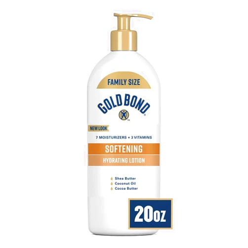 Gold Bond Softening Hydrating Lotion, 20 oz., With Shea Butter for Rough & Dry Skin