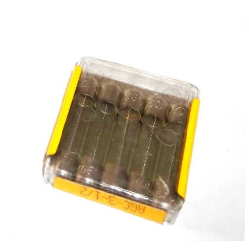 Bussmann AGC-3-1/2 AGC Series Fuse, Fast Acting, 3-1/2 Amp, 250V, Glass Tube, 1/4