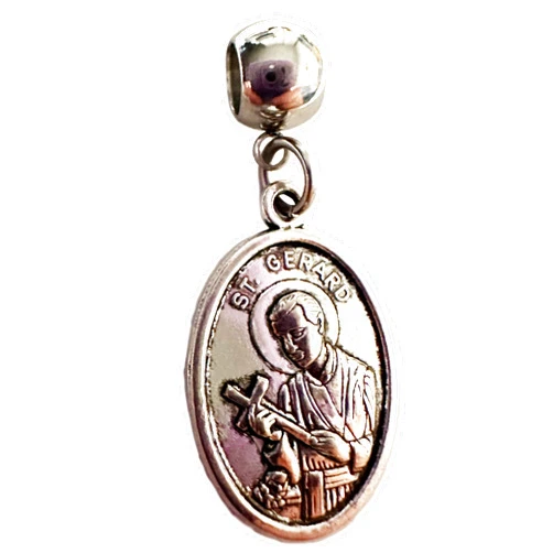 Dave The Bunny St Gerard Bracelet - Fertility Bracelet Gifts for Women or A Saint Gerard Medal Patron Saint of Fertility Great to Accompany Fertility Tea and Fertility Supplements for Women San Gerardo