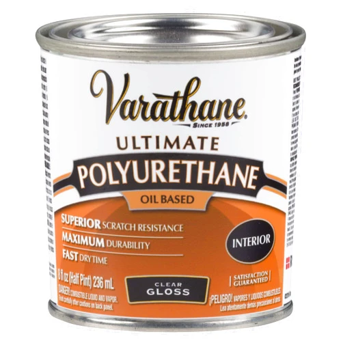 Rust-Oleum Varathane 242175H Interior Oil 275 Voc Polyurethane, Half Pint, Gloss Finish