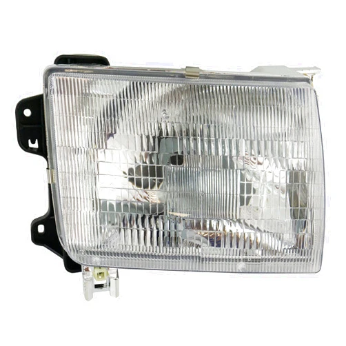 TRQ Right Headlight Assembly Passenger Side Compatible with 1998-2000 Nissan Frontier 2000-2001 Xterra NI2503121