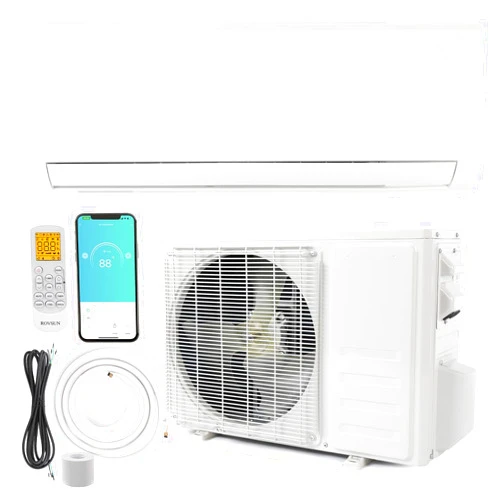 Bonnlo 9,000 BTU Mini Split AC/Heating System with Inventer, 20 SEER 115V Energy Saving Ductless Split-System Air Conditioner with Pre-Charged Condenser, Heat Pump, Remote Control & Installation Kit