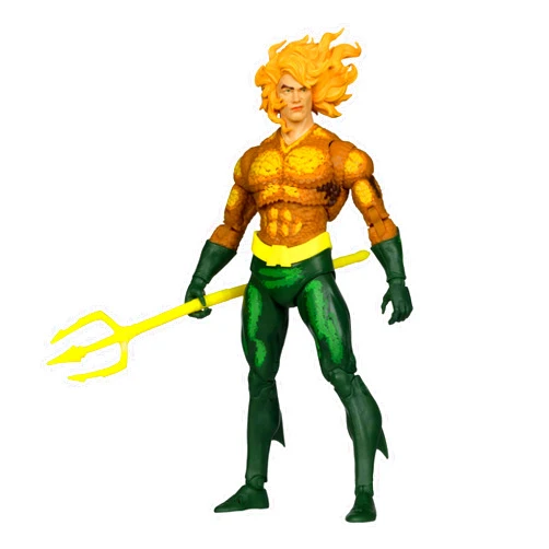 McFarlane Toys - DC Multiverse Aquaman (Justice League Task Force) 7in Build-A Figure