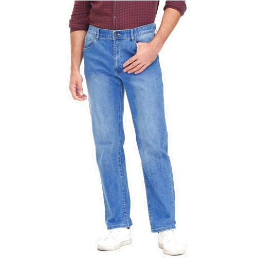 Soojun Men's Flex Waistband Relaxed Fit Straight Leg Jeans