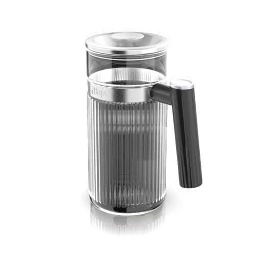 Ninja Luxe Café 28 oz. Shareable Pitcher, for Espresso and Coffee, Glass Carafe, Hot or Iced, Espresso Machine Accessories, XSKSHRBLEPTCHR