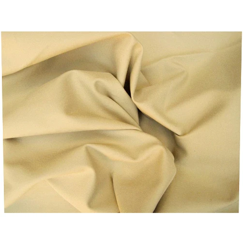 Koshtex Inc. Khaki Cotton Twill Spandex Fabric by The Yard 4 Way Stretch (Chino Material)