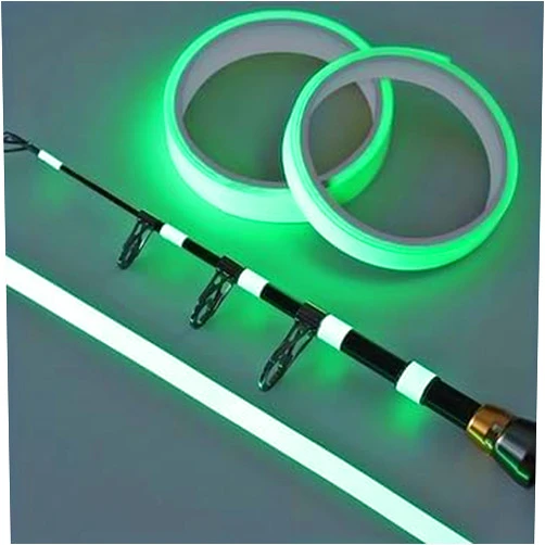 Generic GlowFish Angler's Advantage: Luminous Fishing Rod Tape for After-Dark Bites