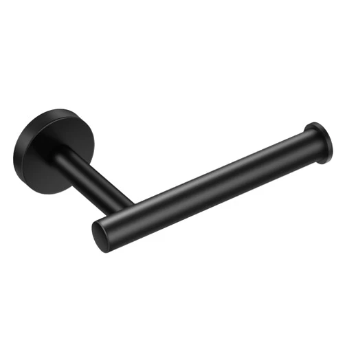LAYUKI Toilet Paper Holder, Toilet Paper Roll Holder, Toilet Tissue Holder, Matte Black, Wall Mount, SUS304 Stainless Steel,Upgraded Size, Rustproof, for Bathroom/Washroom/Kitchen/RV/Camper