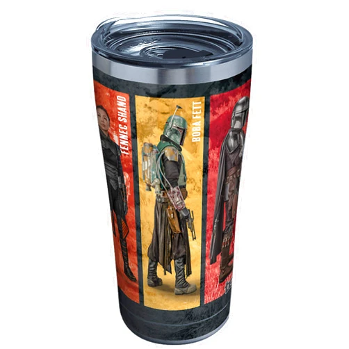 Tervis Star Wars - The Mandalorian Chapters Triple Walled Insulated Tumbler Travel Cup Keeps Drinks Cold & Hot, 20oz Legacy, Chapter 14