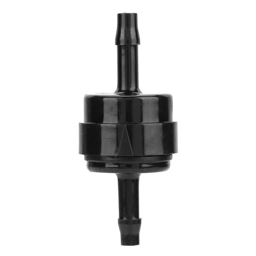 Eujgoov One Way Non Return One Way Inline Check Valve Fittings Valves for Fuel Gas Liquid Air (1/8)