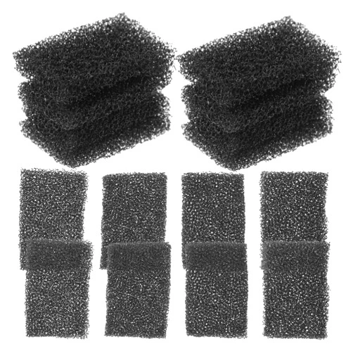 Ipetboom 112 Pcs Damage Makeup Sponge Cosplay Art Shaping Special Travel Makeup Special Effects Makeup Sponges Lip Gloss Velvet Puff Blending Sponge Case Body Sponge Kit Black Polyurethane