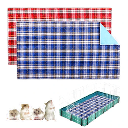 Blaoicni 2 PCS Guinea Pig Cage Liner,Guinea Pig Bedding, Pet Supplies Guinea Pig Pee Pads Pet Supplies(22