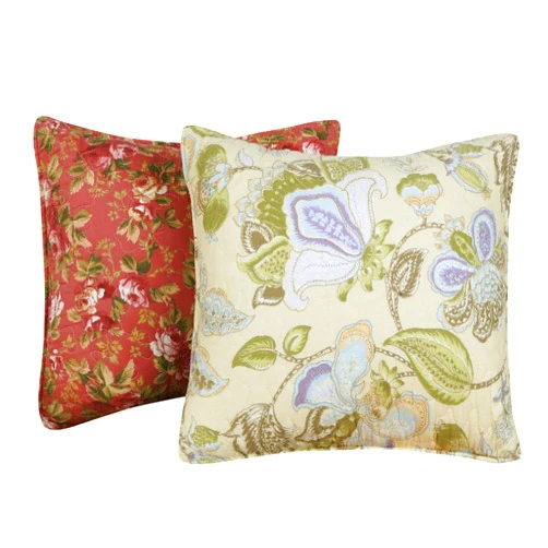 Greenland Home Blooming Prairie Dec. Pillow Pair Accessory-Multi, Multicolor