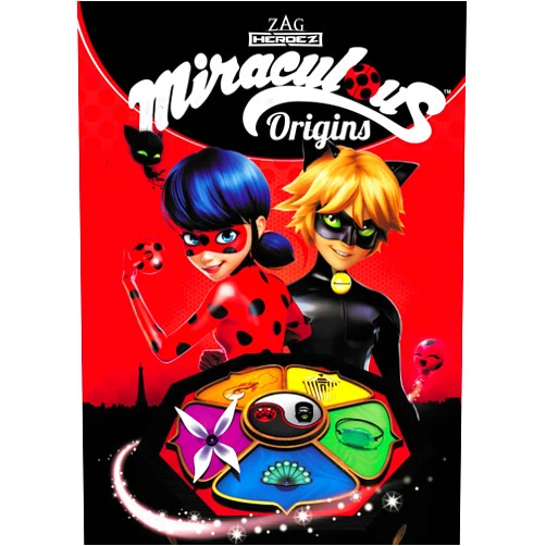 Jeremy Zag,Thomas Astruc,Quentin Thibaudeau,Sébastien Thibaudeau,Nicole D'Andria,Cheryl Black Miraculous: Origins (MIRACULOUS TALES LADYBUG & CAT NOIR TP S1)